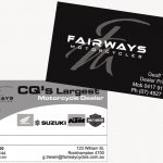 Fairways Business Cards